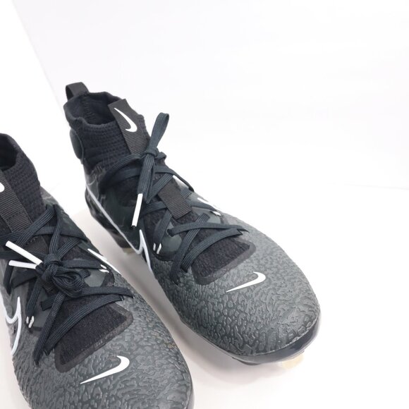 Nike Alpha Huarache NXT Black Metal Baseball Cleats Men's size us 7 - Picture 5 of 9